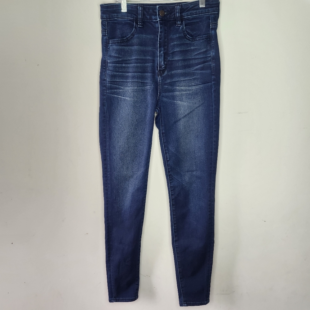 American Eagle Super Stretch Highest Rise Jeggings 4 - Picture 2 of 9